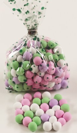 Scott's Cakes Chocolate Dutch Mints - 8 oz Bag (Green Polka Dots) | Gourmet Candy for Gifts, Parties & Office Treats | Premium Chocolate Mints for Dessert Lovers