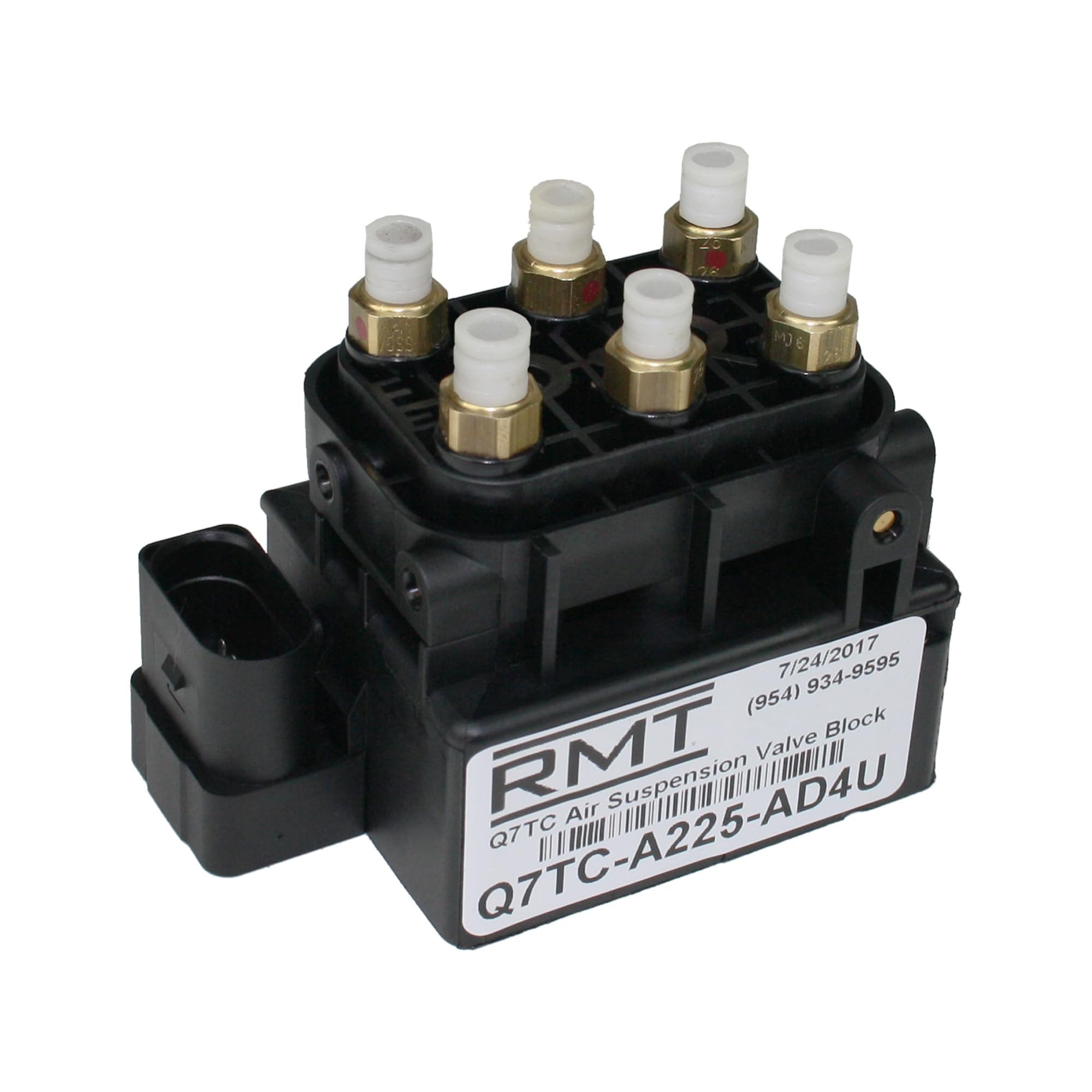Premium Air Suspension Valve Block - Compatible with Audi Q7 (4L) 2006-2015, Hyundai Equus 2009-2016, Genesis 2008-2017 - Front & Rear Replacement Part for Smooth Ride & Enhanced Suspension Performance - Perfect for Off-Roading, Daily Commuting & Luxury Vehicle Maintenance