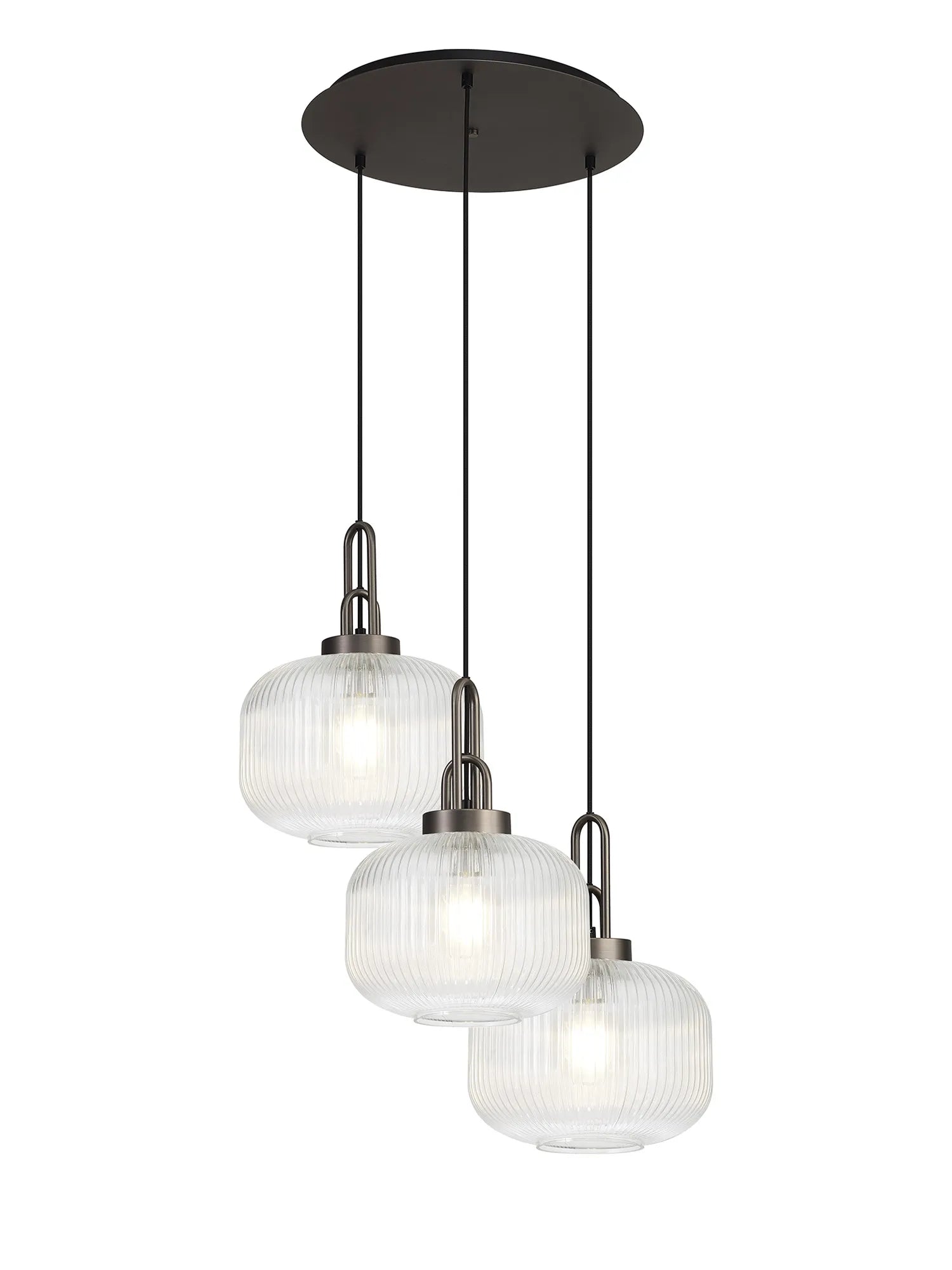 Antique Silver/Matt Black Clear