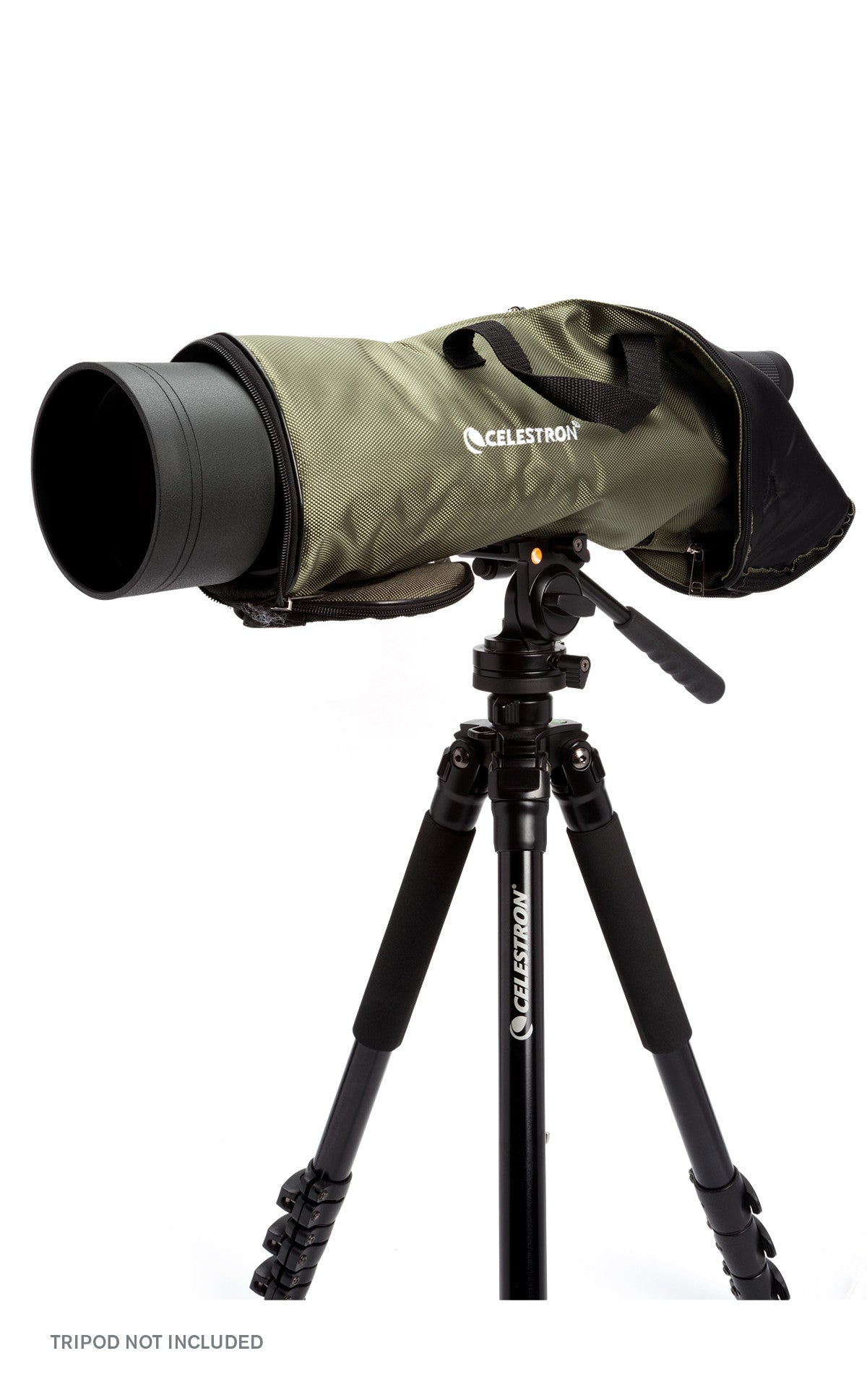 TrailSeeker 22 67x100mm Straight Zoom Spotting Scope - High Power Magnification for Bird Watching, Hunting & Outdoor Adventures - Waterproof & Fogproof Design for Hiking, Camping & Wildlife Observation