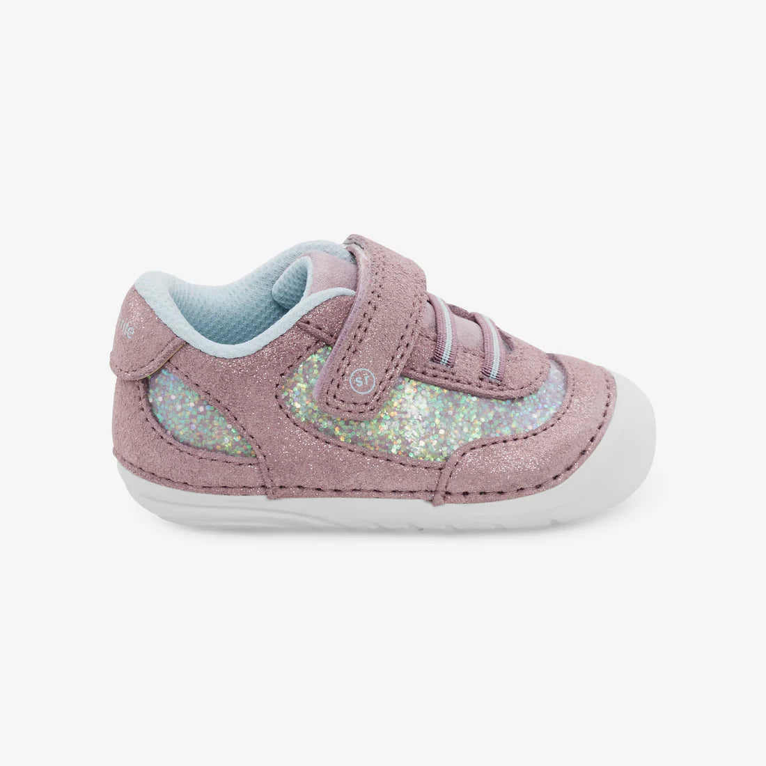 Stride Rite Lavender Multi Jazzy Soft Motion Baby Toddler Sneakers - Comfortable First Walking Shoes for Boys & Girls - Perfect for Playtime, Daycare & Outdoor Activities