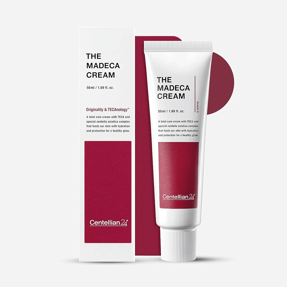 Centellian24 The Madeca Cream 50ml - Korean Centella Asiatica Moisturizer for Acne, Wrinkles & Redness | Perfect for Daily Skincare & Sensitive Skin Care Routine