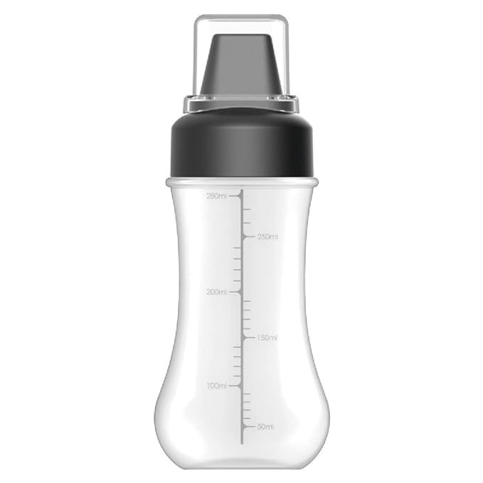 350ml WSEYZ Squeeze Bottle with Lid - 5-Hole Sauce Dispenser for Kitchen, BBQ, Salad Dressing & Baking | Portable Condiment Bottle for Home & Restaurant Use