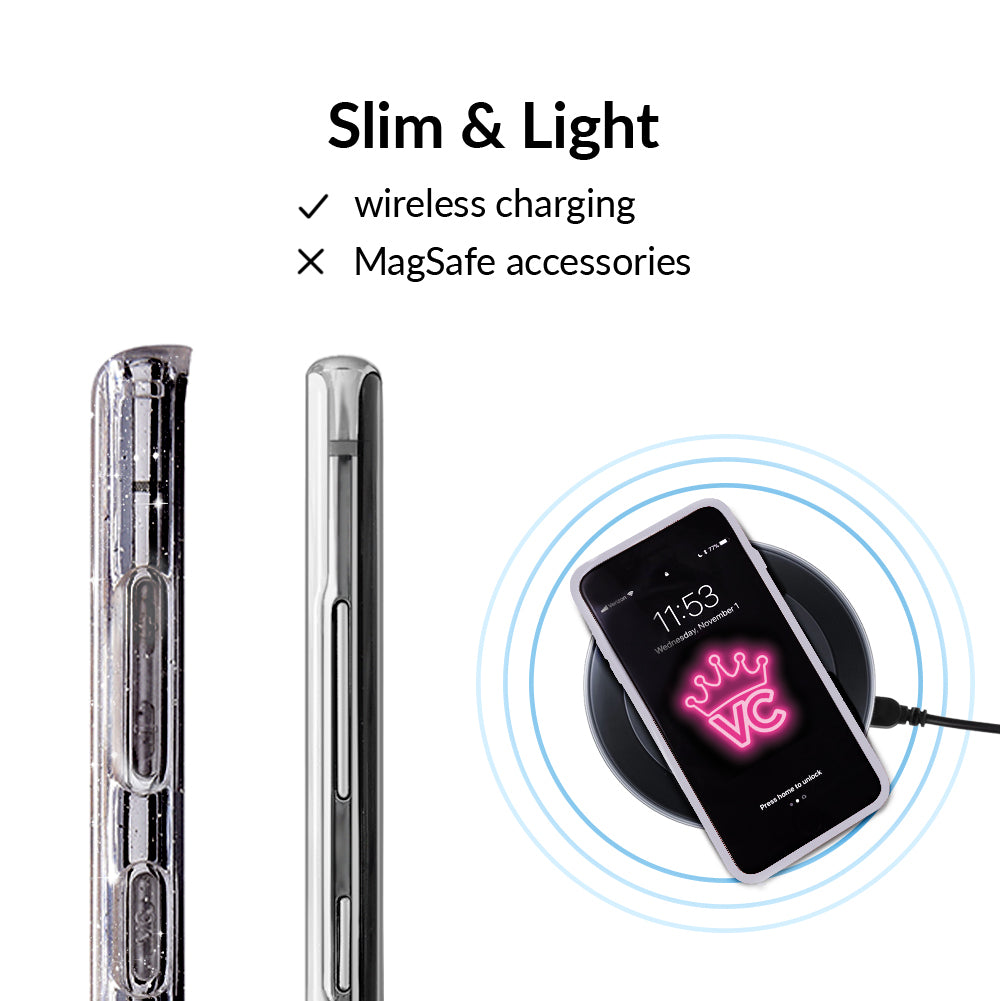 Samsung Galaxy Phone Case with Grey Stardust Design - Slim Protective Cover for Everyday Use, Work & Travel