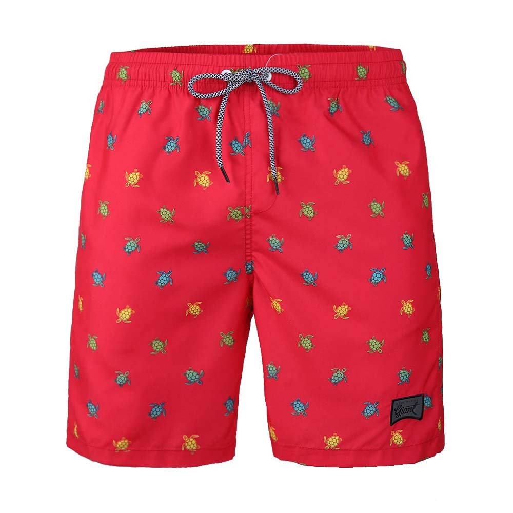 Ivan&Tom Men's Quick-Dry Swim Trunks with Mesh Lining - Comfortable Beach Shorts for Swimming, Running & Vacation | Perfect for Pool, Surfing & Summer Outdoor Activities