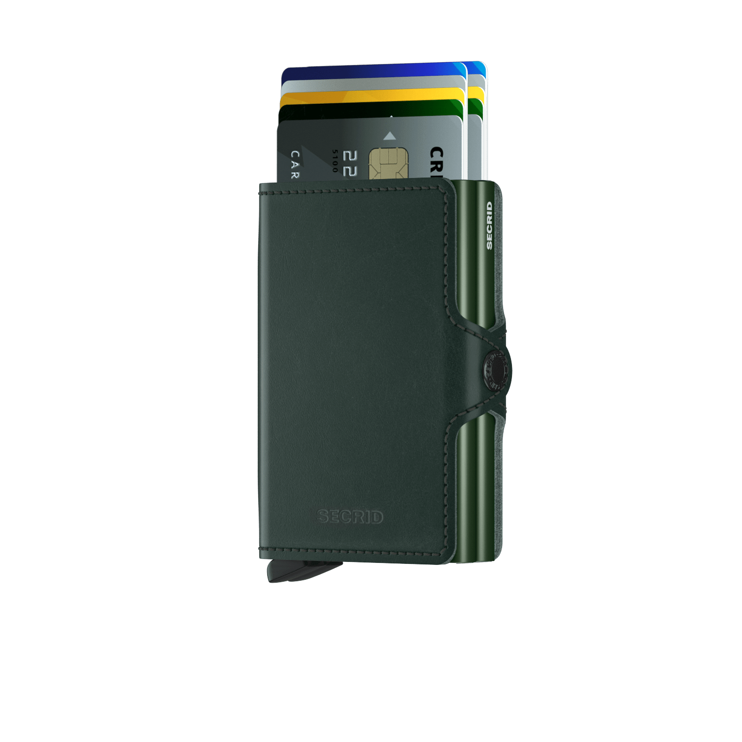 SECRID Twinwallet Original - RFID Blocking Slim Leather Wallet for Men & Women | Perfect for Travel, Business & Everyday Use