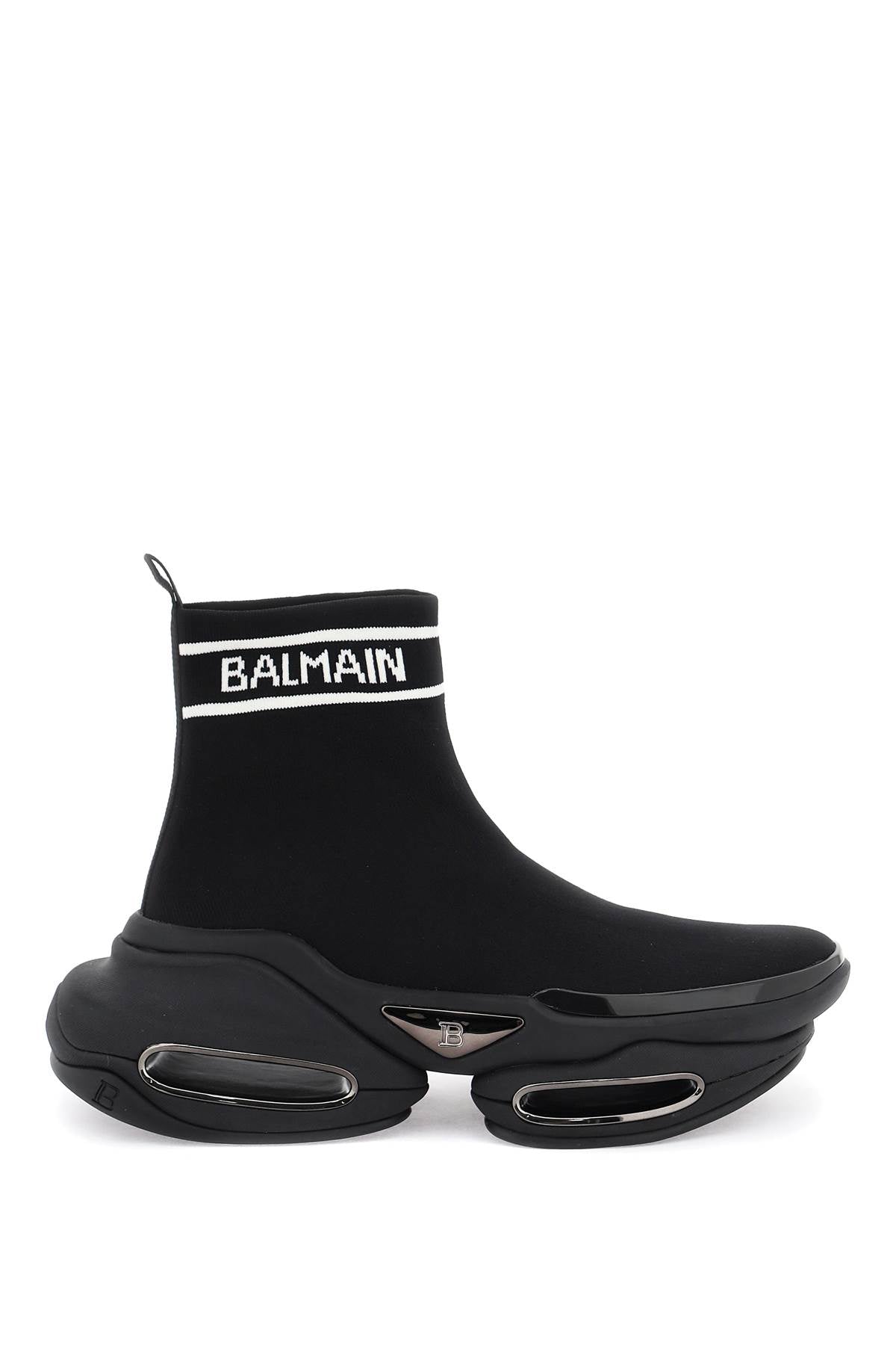 Balmain 'B Bold' Knit Sneakers for Men & Women - Luxury Fashion Sneakers for Casual Wear & Street Style