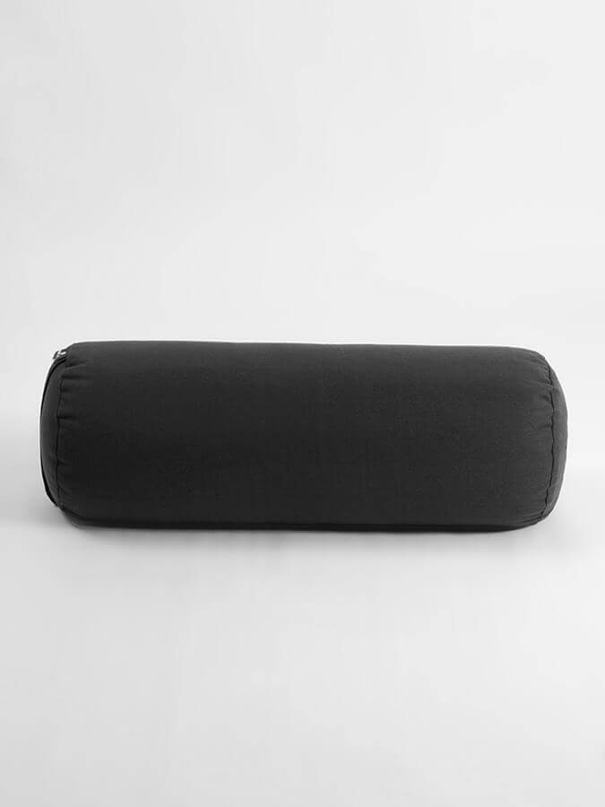 Organic Cotton Buckwheat Meditation Bolster Cushion for Yoga & Zen Relaxation - Perfect for Yoga Studios, Home Meditation & Stress Relief