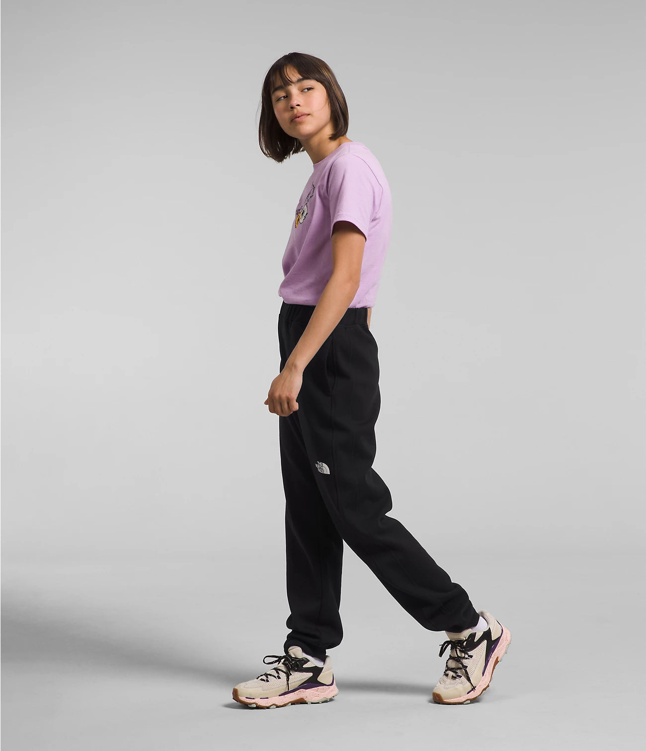 The North Face Big Kids' Tech Jogger Pants - NF0A84MC - Comfortable & Durable Athletic Pants for Boys & Girls - Perfect for Running, School & Outdoor Activities