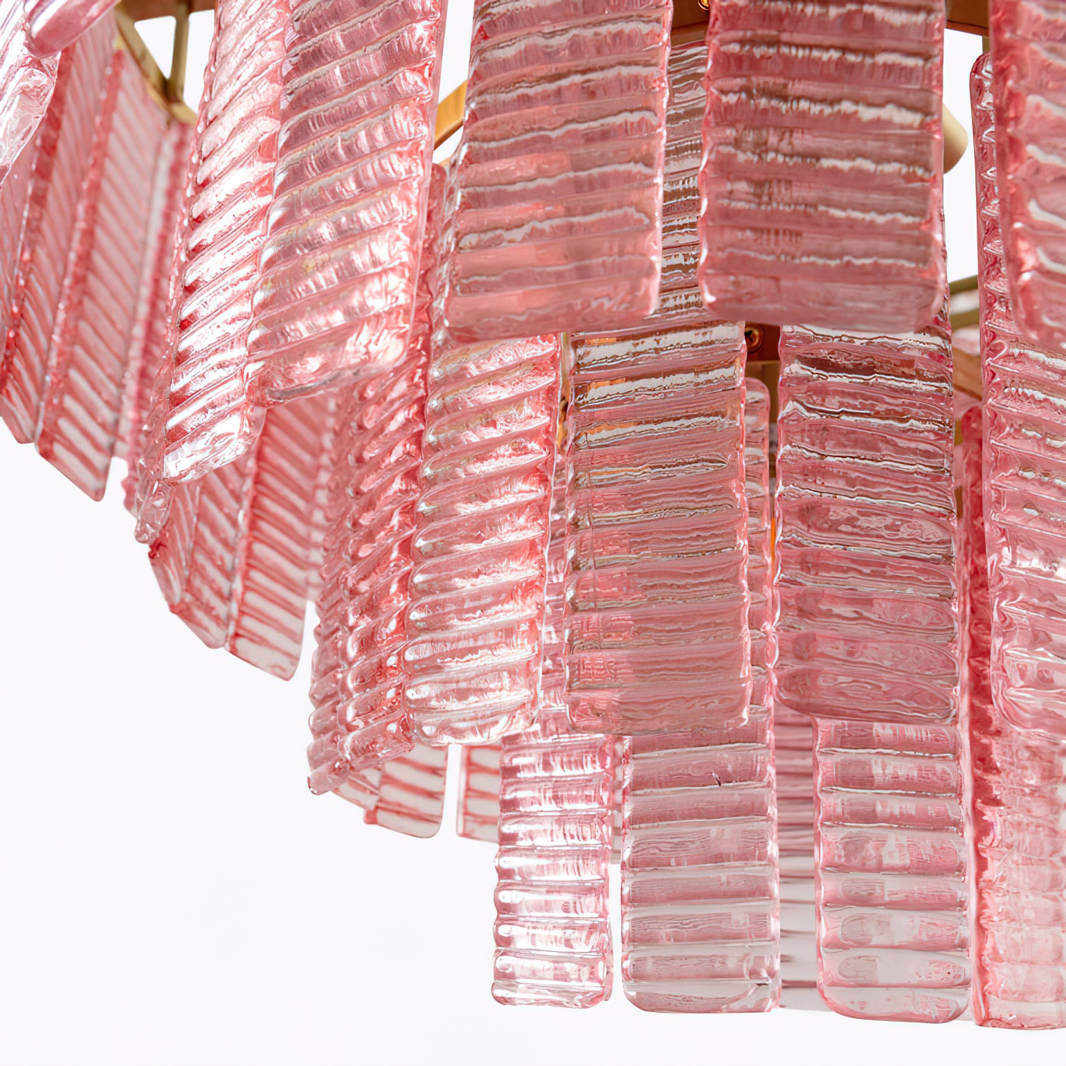 Elegant Amaro Murano Glass Chandelier - Handcrafted Italian Crystal Lighting Fixture for Dining Room, Living Room & Bedroom Decor