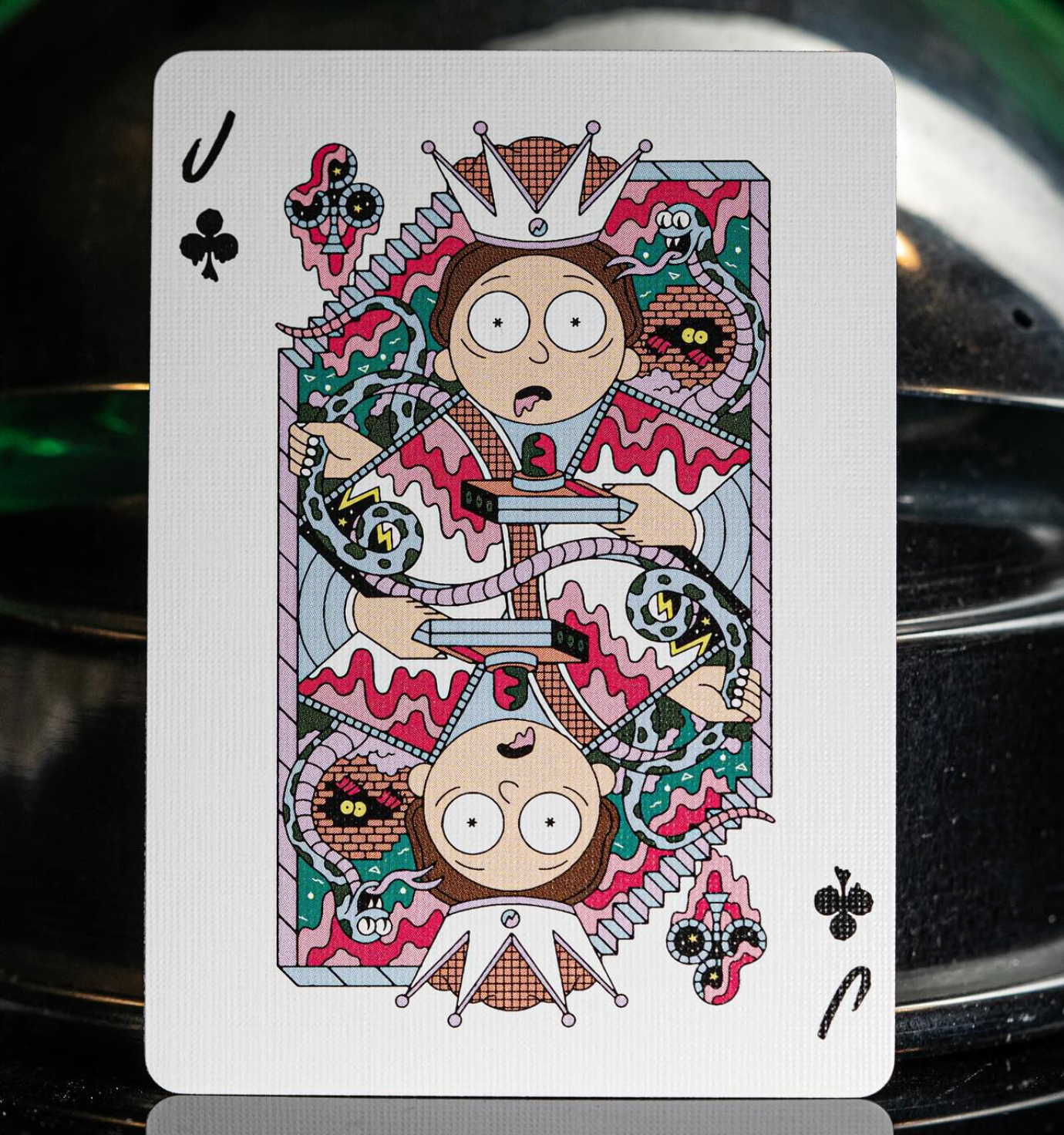 Rick and Morty Playing Cards - 52 Deck with Custom Artwork, Perfect for Game Nights, Collectors, and Fans | Official Merchandise for Card Games, Magic Tricks, and Gifts