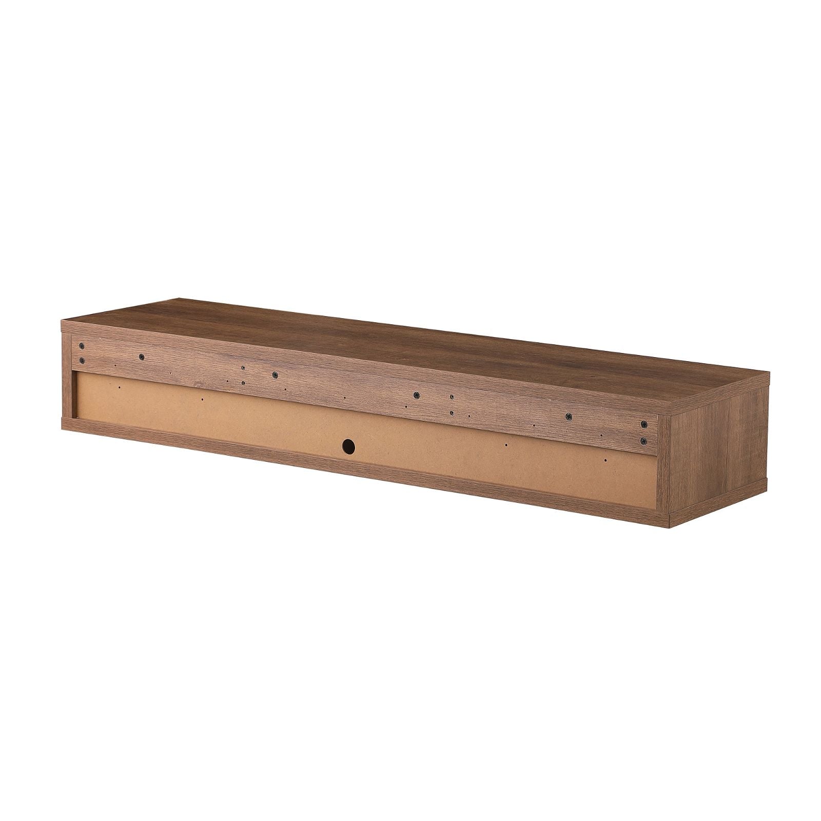 Wall Mounted Air Entertainment Unit - 1500mm Dark Oak TV Stand by Criterion - Perfect for Living Room, Bedroom & Home Theater Setup