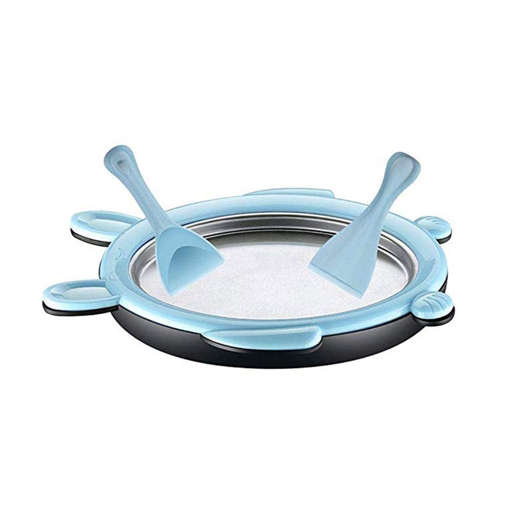 Cartoon Mini Fried Ice Cream Yogurt Maker & Fruit Roll Pan - Summer Cool Ice Treat Maker for Kids in Pink & Blue - Perfect for Parties, Snacks & Desserts