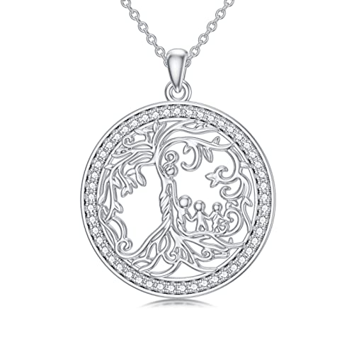 I-Mother and 3 Child-Cubic Zirconia
