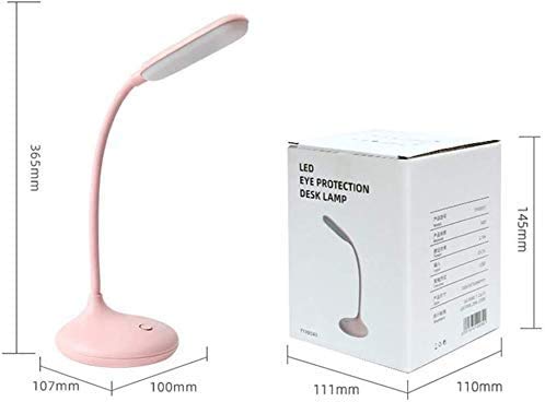 LED Desk Lamp with Eye-Caring Technology - Flexible Arm, 3 Lighting Modes & USB Charging Port - Adjustable Brightness for Study, Reading, Office & Bedroom - Perfect for Nighttime Work, Student Dorm Rooms & Home Office Setup