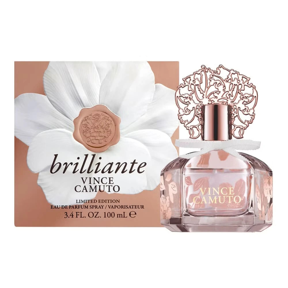 Brillante 3.4 oz Eau de Parfum for Women - Floral Fragrance Perfume Spray | Perfect for Date Night, Office & Special Occasions