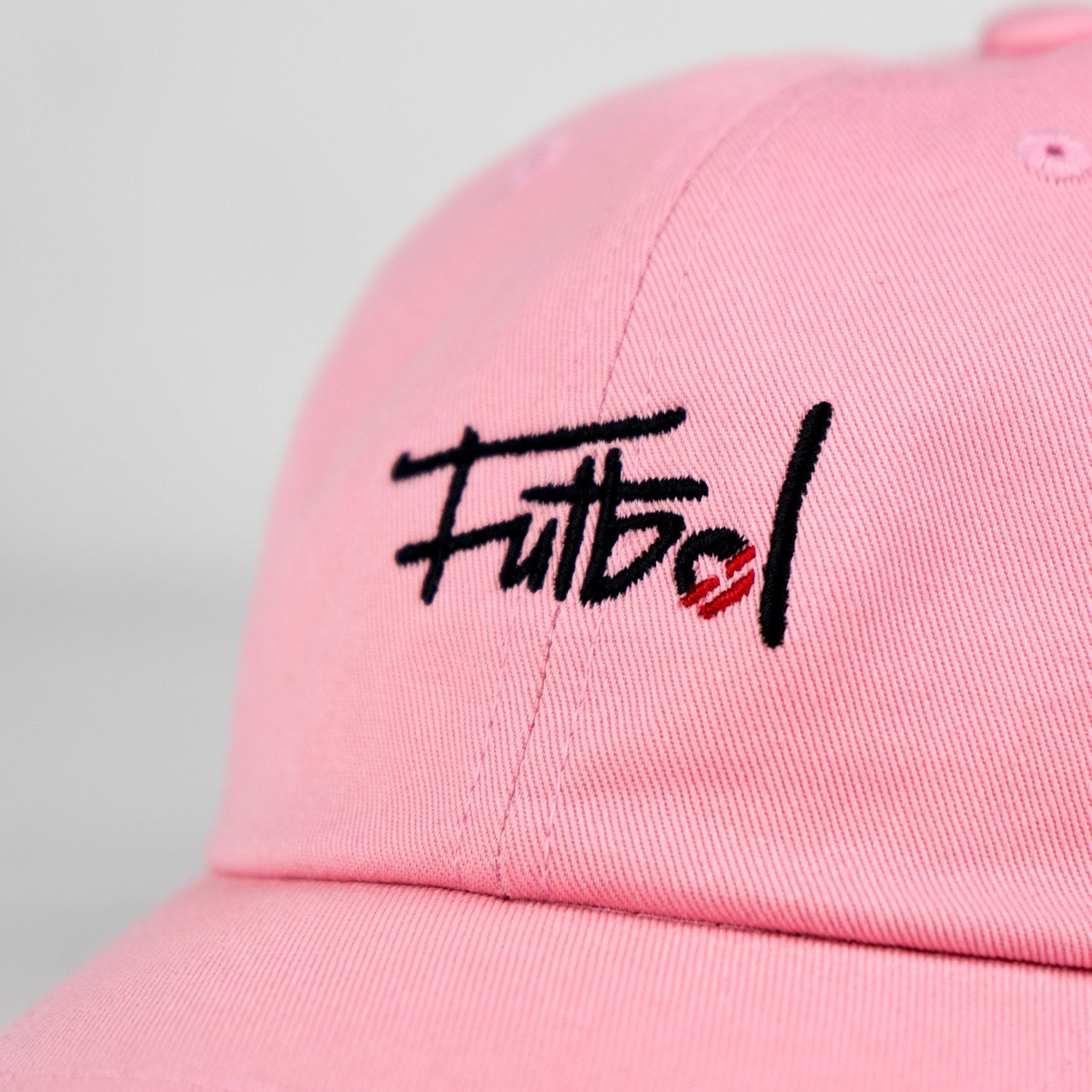 Live Breathe Futbol Soccer Cap - Vintage Style Dad Hat for Men & Women - Perfect for Games, Training & Casual Wear