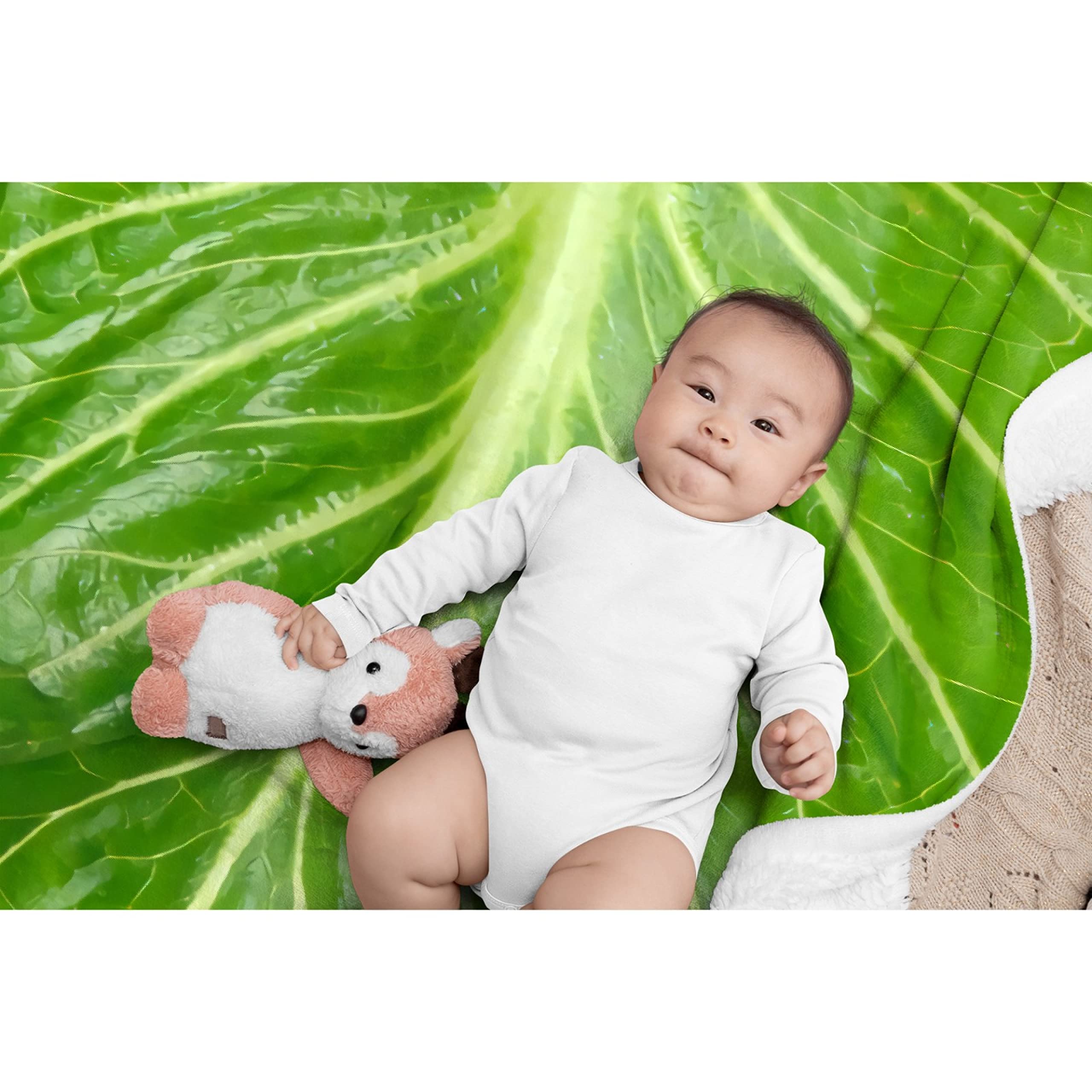 Super Soft Flannel Fleece Lettuce Blanket - Lightweight Cozy Microfiber Throw for Couch, Sofa & Bed | All Season XS 40
