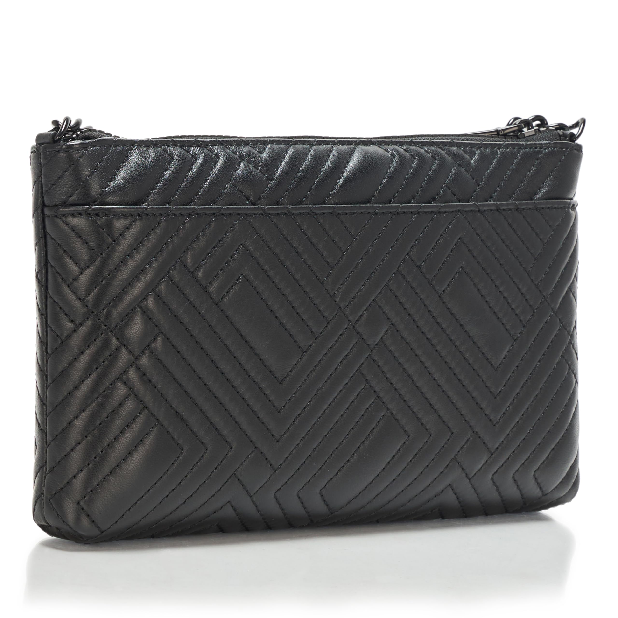KARL LAGERFELD Karolina Wallet Crossbody Bag - Stylish Leather Women's Purse with Adjustable Strap for Everyday Use, Travel & Shopping