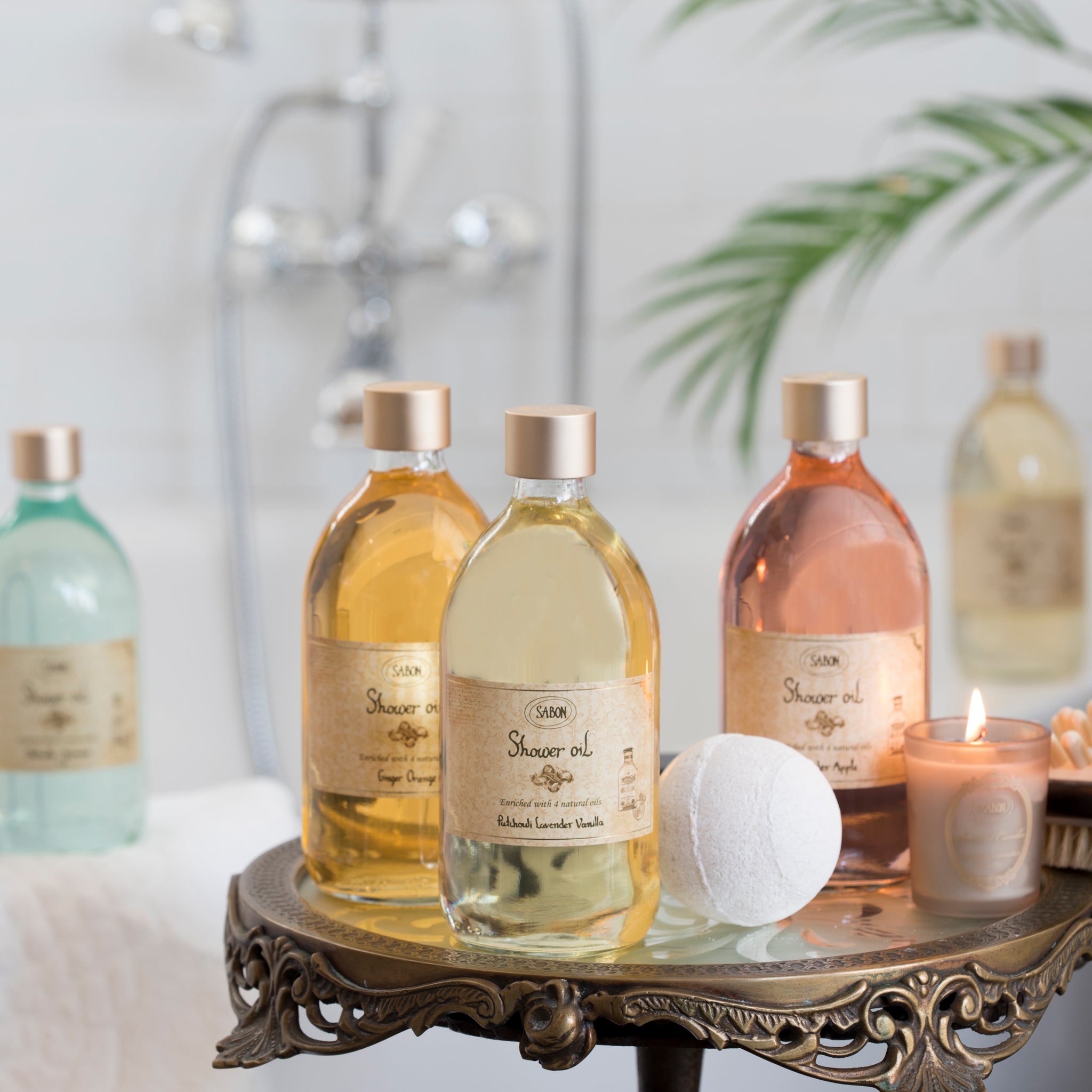 Mango Kiwi Shower Oil 500mL - Hydrating & Nourishing Body Wash for Dry Skin - Perfect for Daily Shower & Spa Relaxation