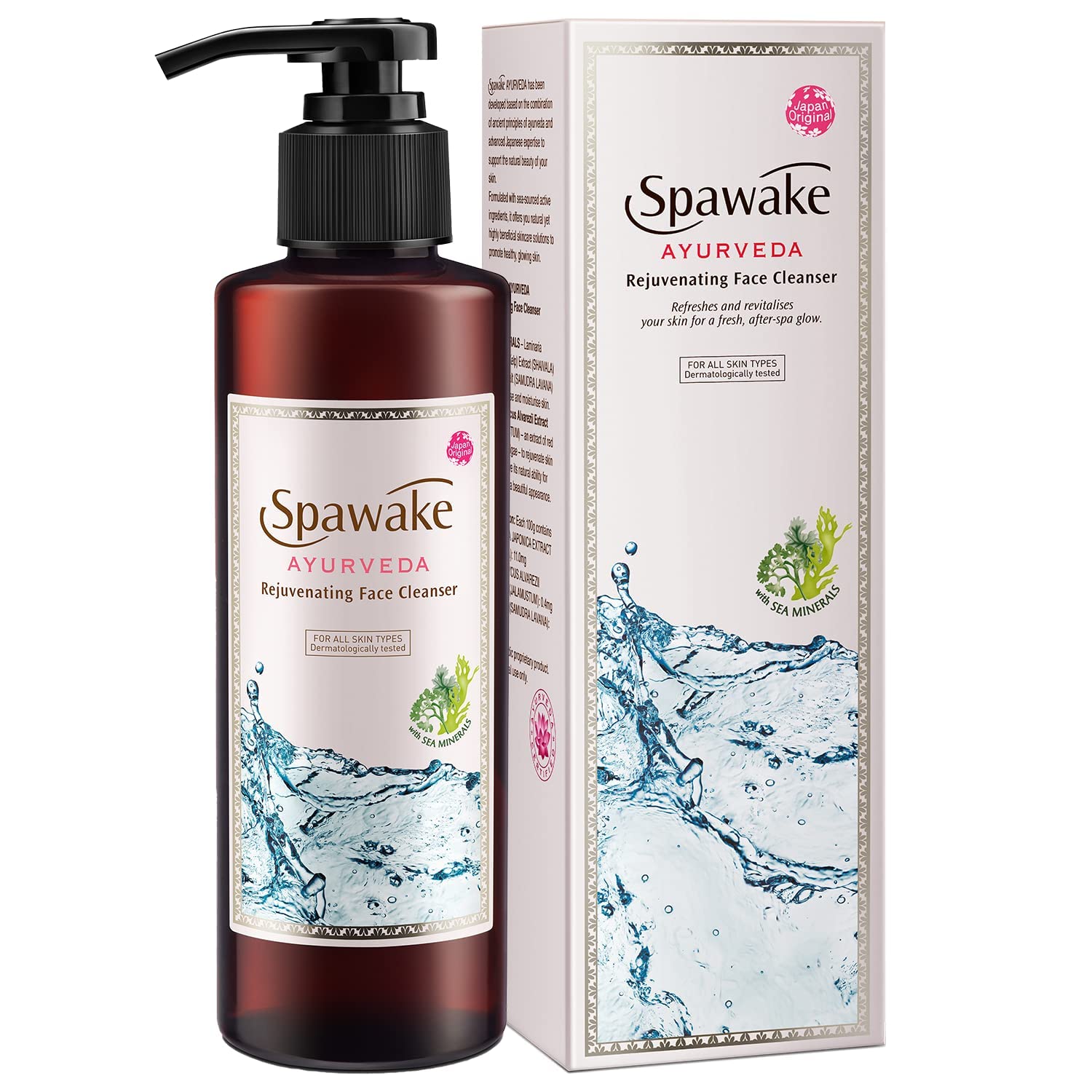 Best Ayurveda Face Cleanser for Glowing Skin - Rejuvenating Foaming Face Wash (190ml) - Natural Skincare for Daily Cleansing & Anti-Aging