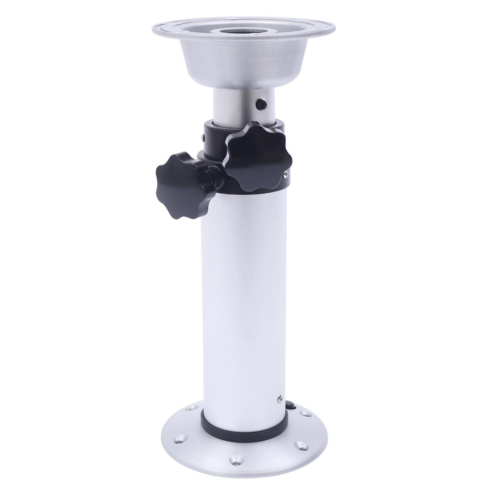 Eapmic Adjustable Table Pedestal Stand Leg and Base - Heavy Duty Marine Boat Yacht Caravan Motorhome Workroom Mounting Frame (Style 2) | Perfect for Outdoor Dining, RV Living & Workspace Organization