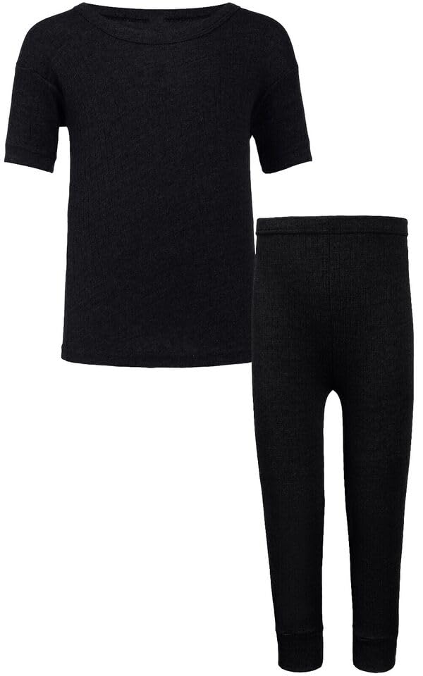 Black Short Sleeve + Long John