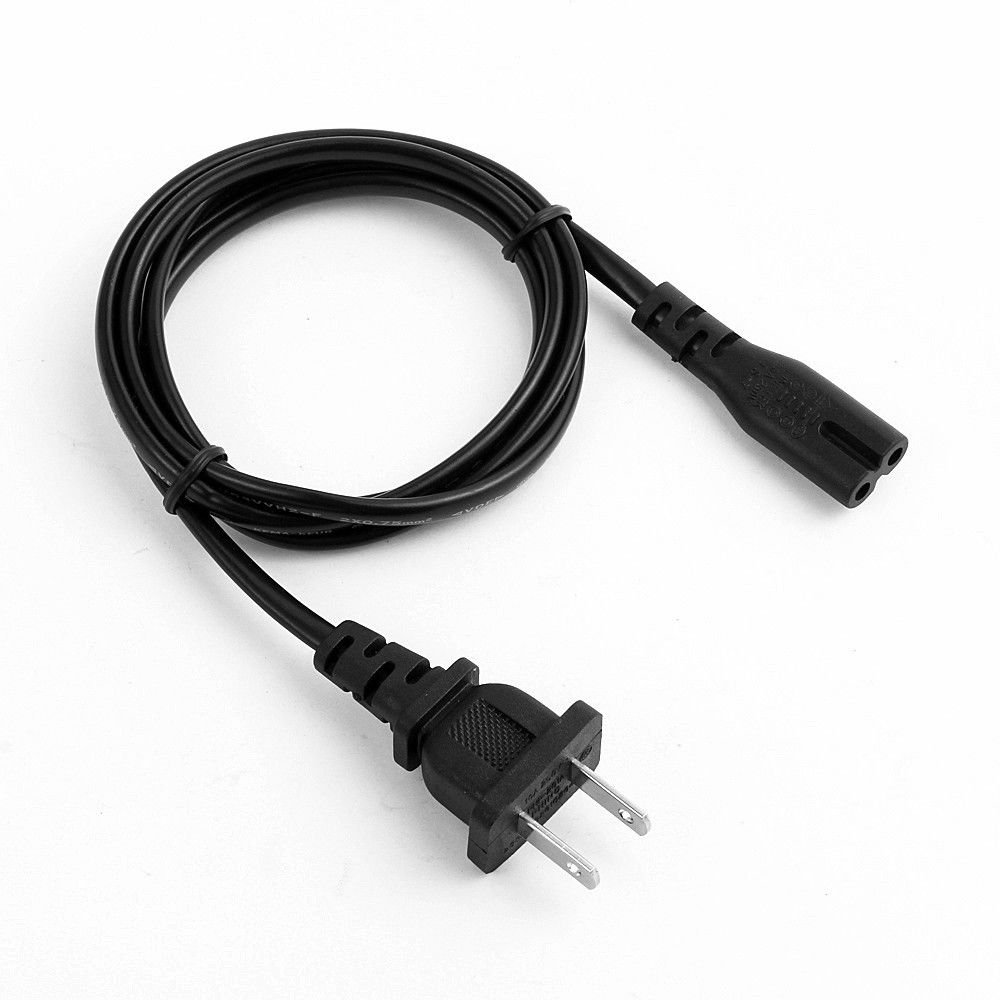 Canon PIXMA MG5320 MG5220 Printer Replacement 2-Prong AC Power Cord - Figure 8 Cable for Home & Office Printing Needs