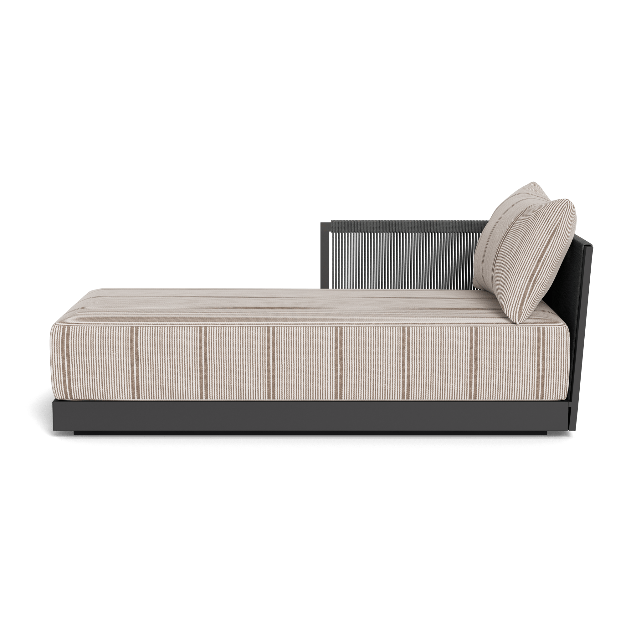 Antigua Chaise Lounge Left - Modern Outdoor Patio Furniture for Relaxing in Your Garden or Poolside