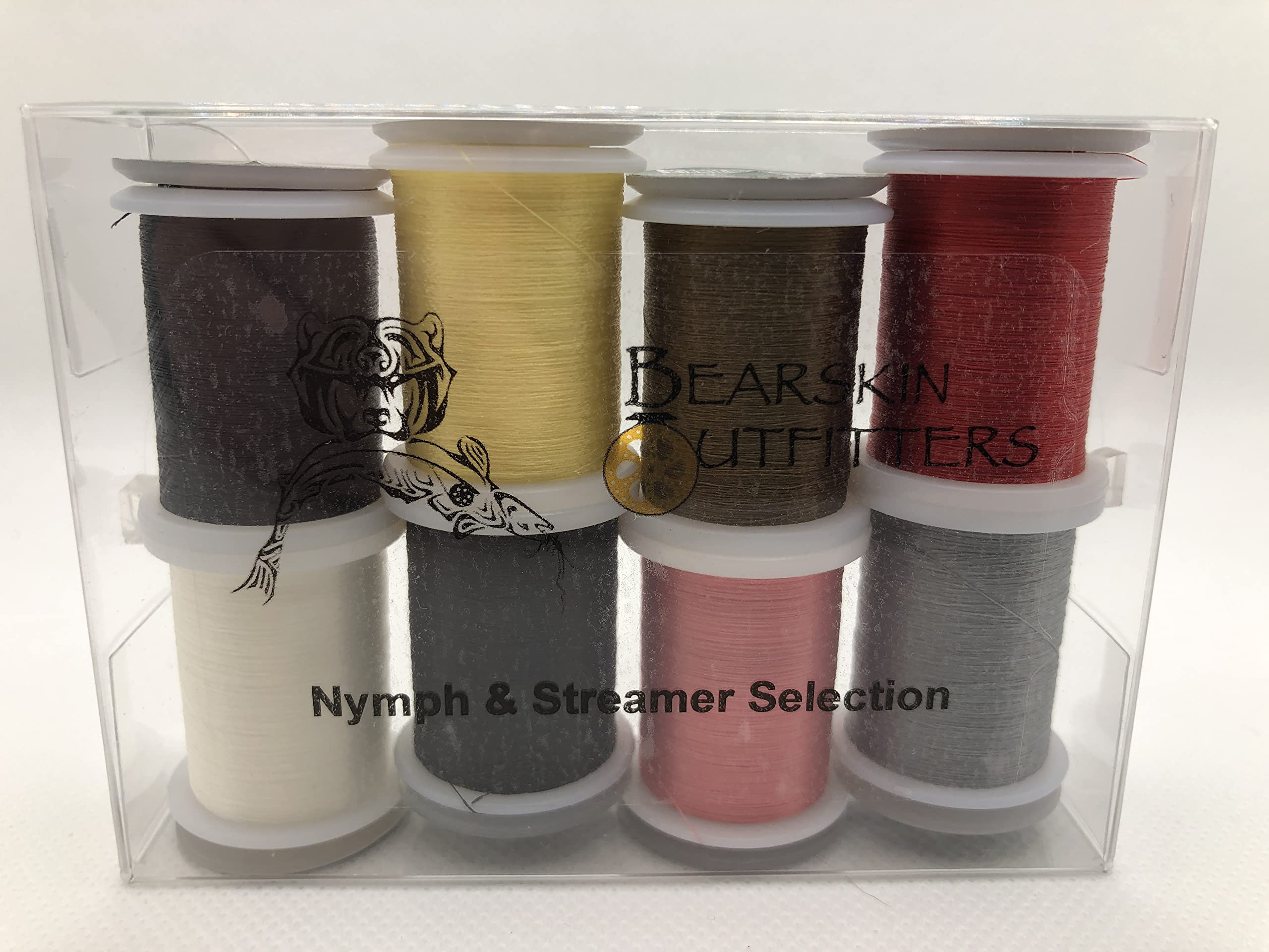 Premium Hemingway's Thread Bearskin Fly Fishing Outfits - Nymph & Streamer Selection for Trout & Bass | Ideal for Freshwater Streams & Rivers