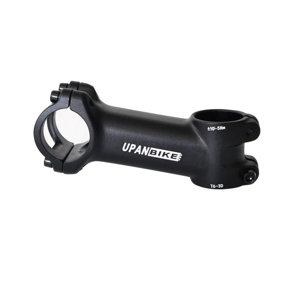 UPANBIKE Bike Stem 31.8mm 90mm Rise 10° 17° - Aluminum Alloy MTB Road Bicycle Handlebar Stem for Mountain & Commuter Bikes - Perfect for Trail Riding & Urban Cycling
