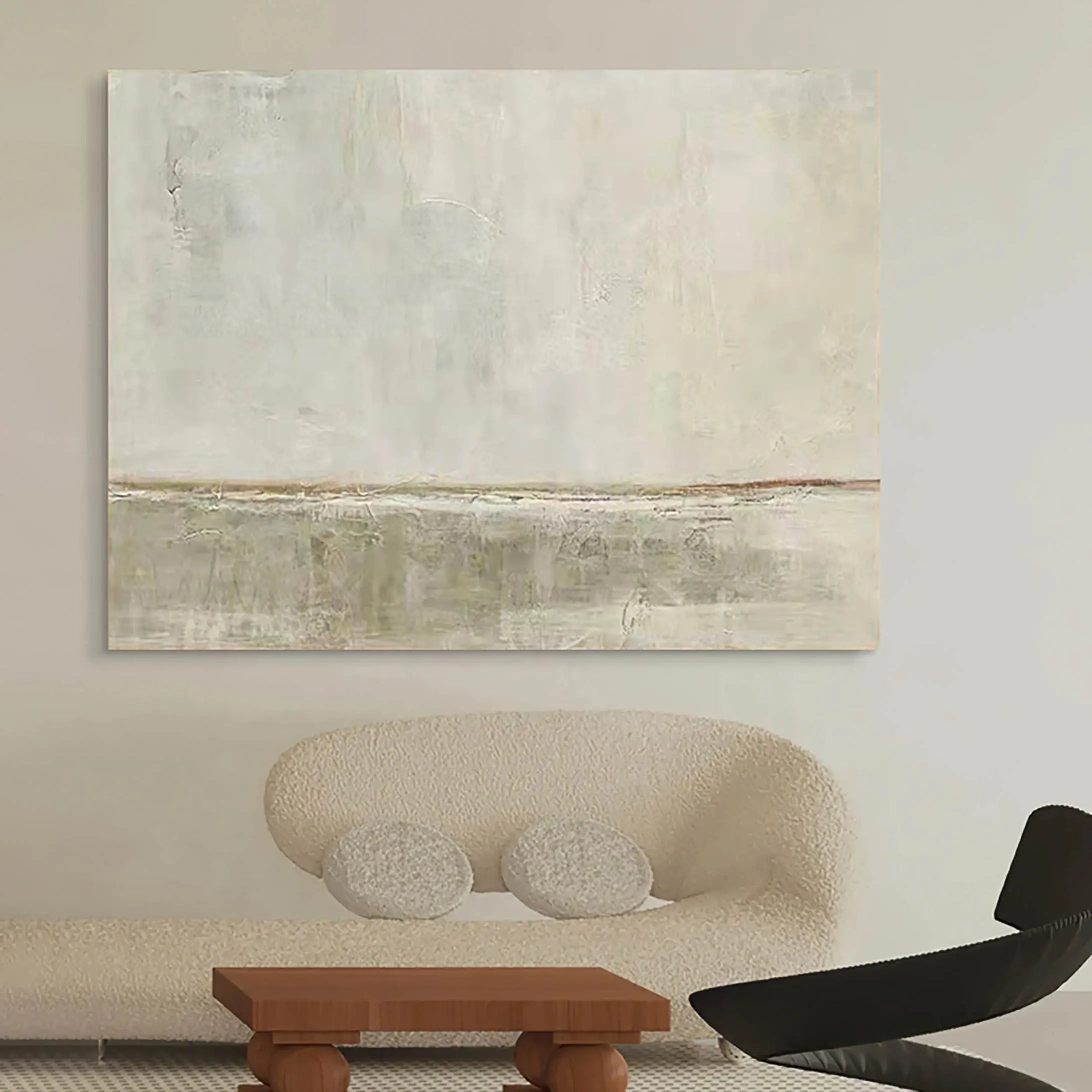 Modern Abstract Landscape Wall Art Painting - Large Canvas Print for Living Room, Bedroom & Office Decor | #MM068