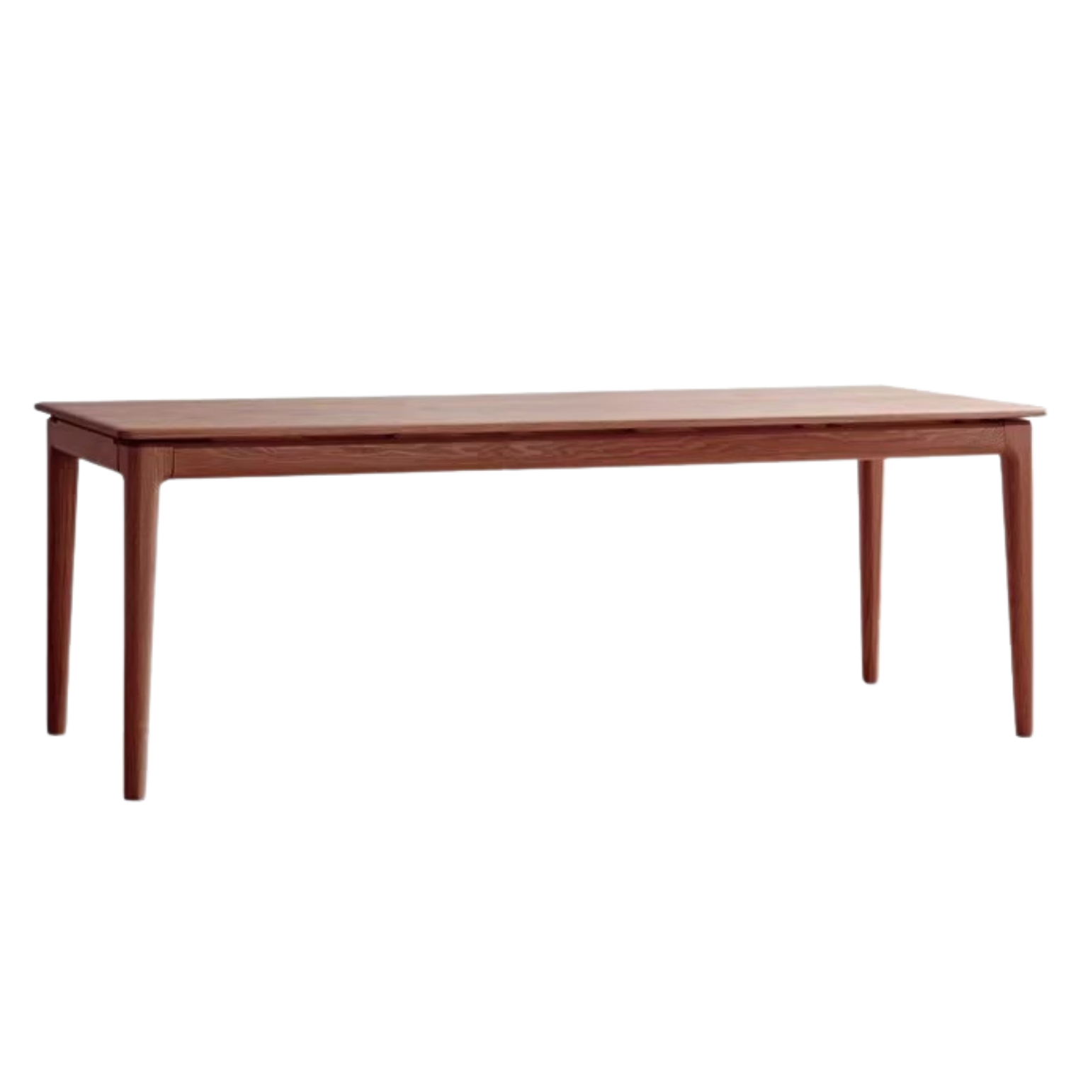 Solid Oak Wood Long Dining Table - 8 Seater Rustic Farmhouse Style for Family Gatherings & Dinner Parties