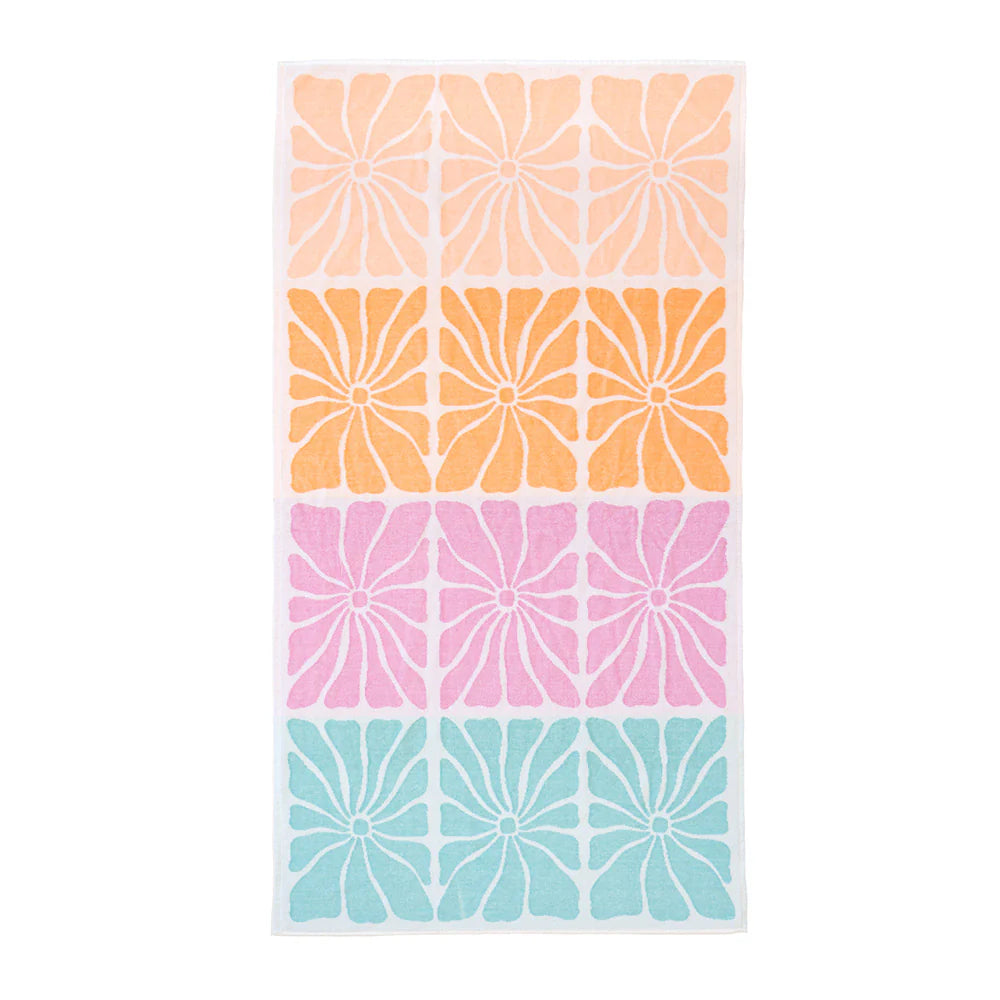 Bambury Jacquard Beach Towel Stellata - Premium Quick-Dry Sand-Resistant Bath Towel for Pool, Beach & Vacation Travel