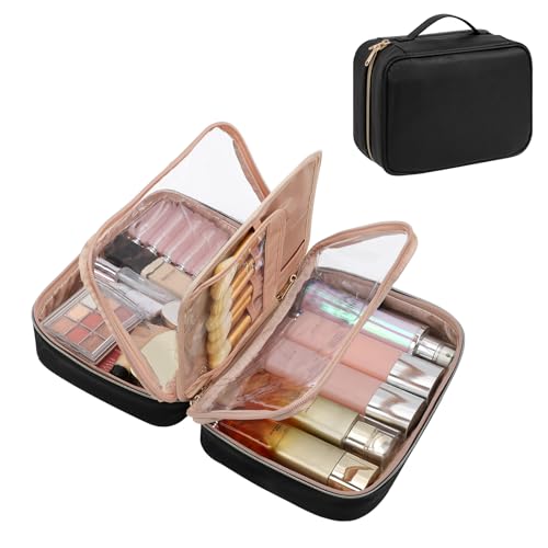 With compartment-Black Clear