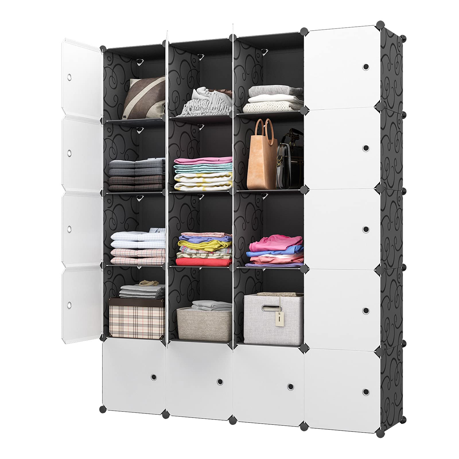 KOUSI 20-Cube Storage Organizer Shelf - 56