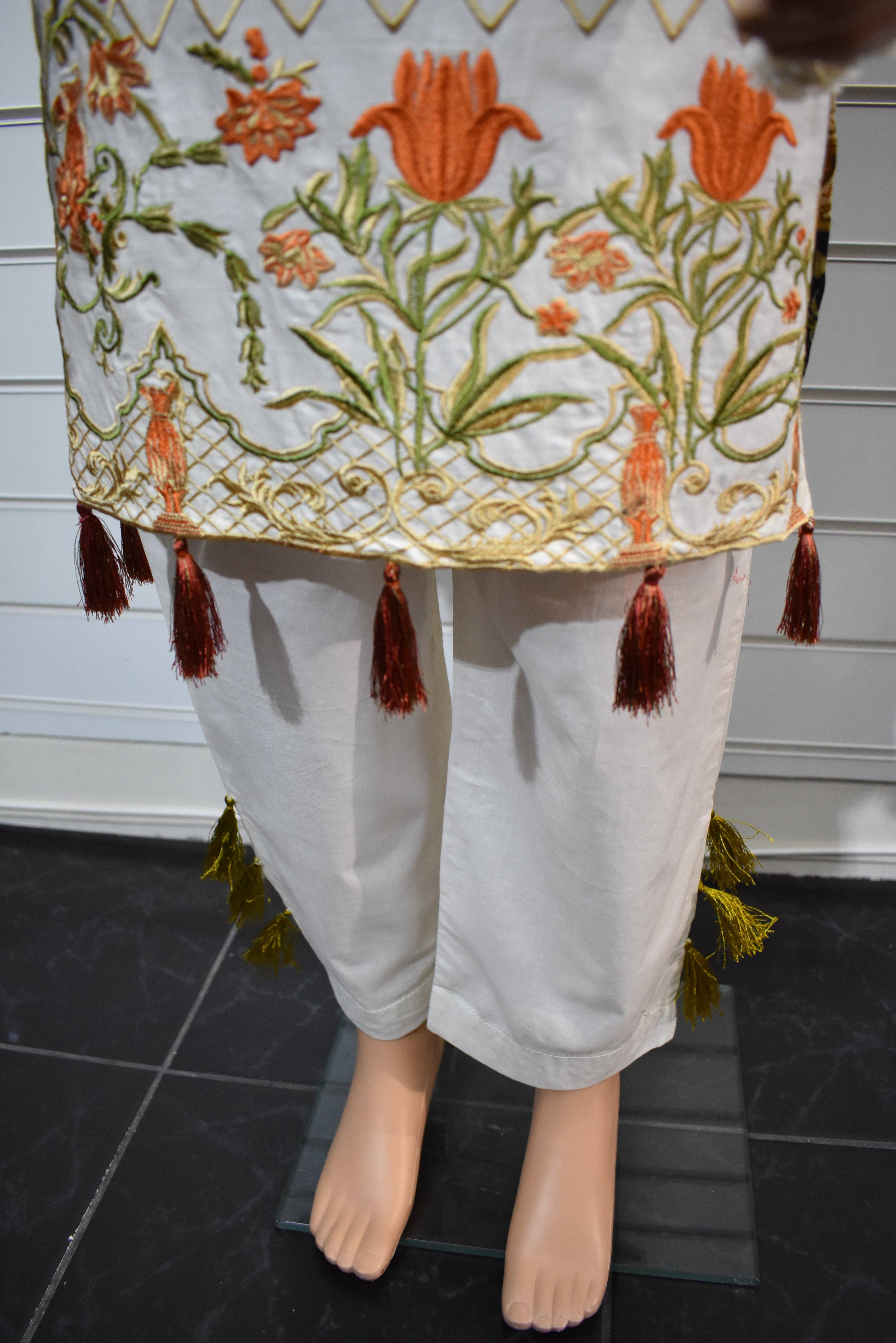 Limelight Inspired Kids Digital Print Outfit with Tassel Trousers | Trendy Children's Fashion Set | Perfect for Birthday Parties, Photo Shoots & Special Occasions