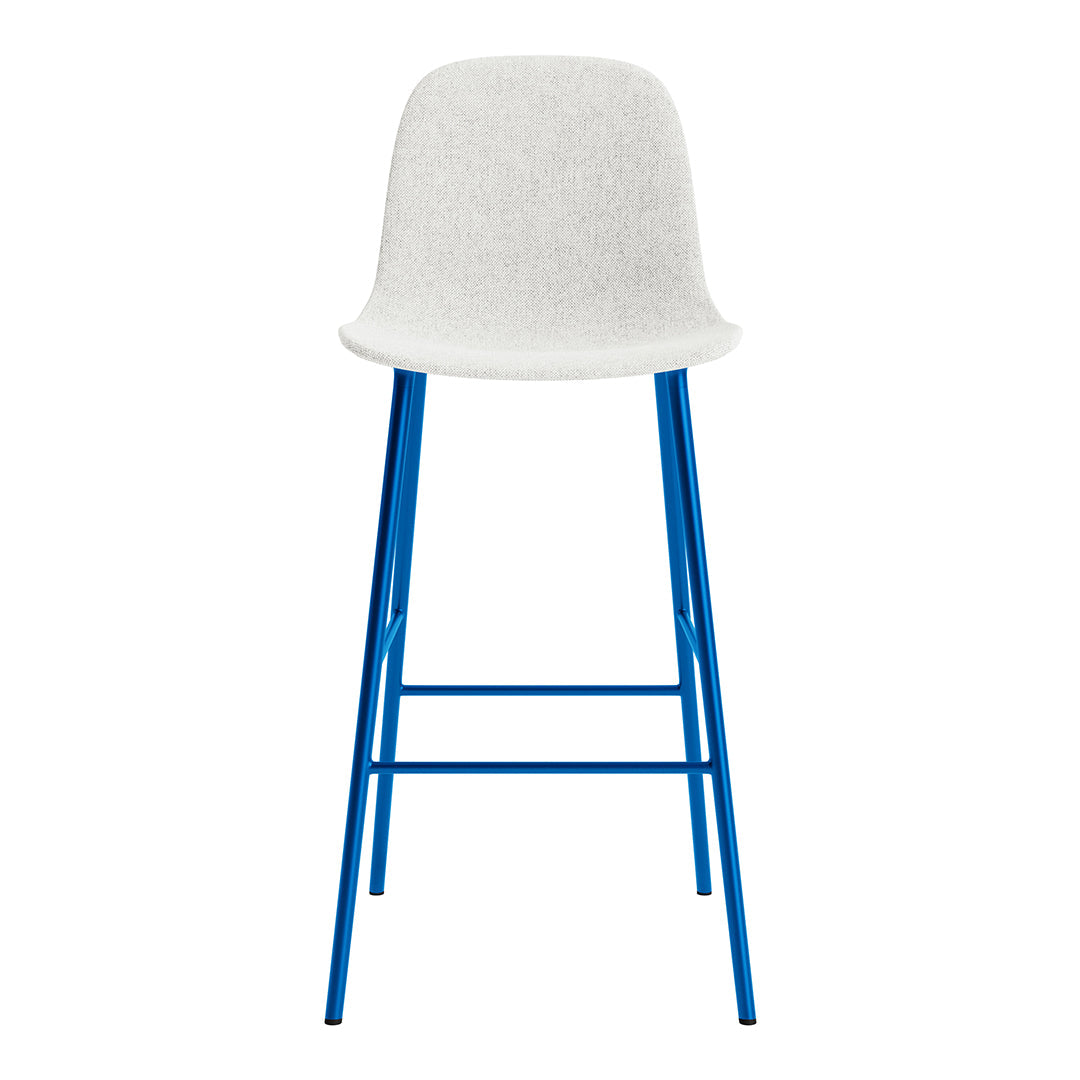 Stylish Form Bar Chair - Fully Upholstered Counter Stool for Kitchen Island, Breakfast Nook & Home Bar - Comfortable Modern Seating for Dining & Entertaining