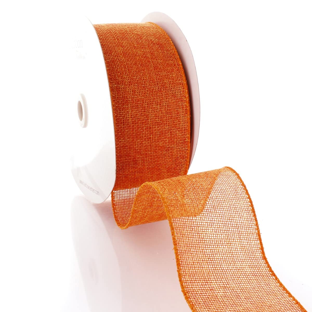 2.5 Inch Wired Burlap Ribbon - Warm Gray (10 Yards) for Hair Bows, Gift Wrapping, and DIY Crafts | Premium Center Ribbon for Decorations and Handmade Accessories