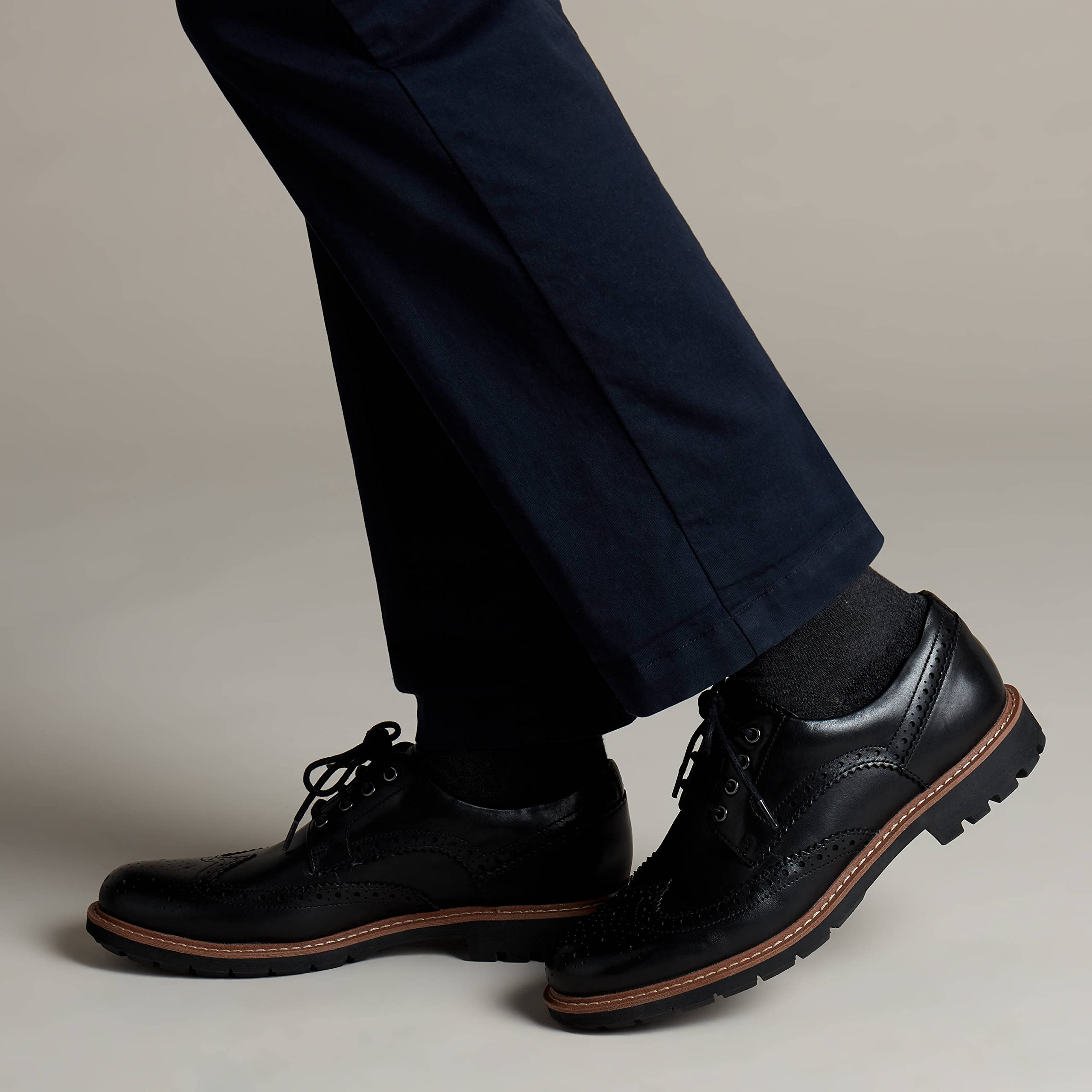 Men's Classic Derby Brogue Shoes - Stylish & Comfortable Formal Dress Shoes for Business, Office & Wedding Occasions