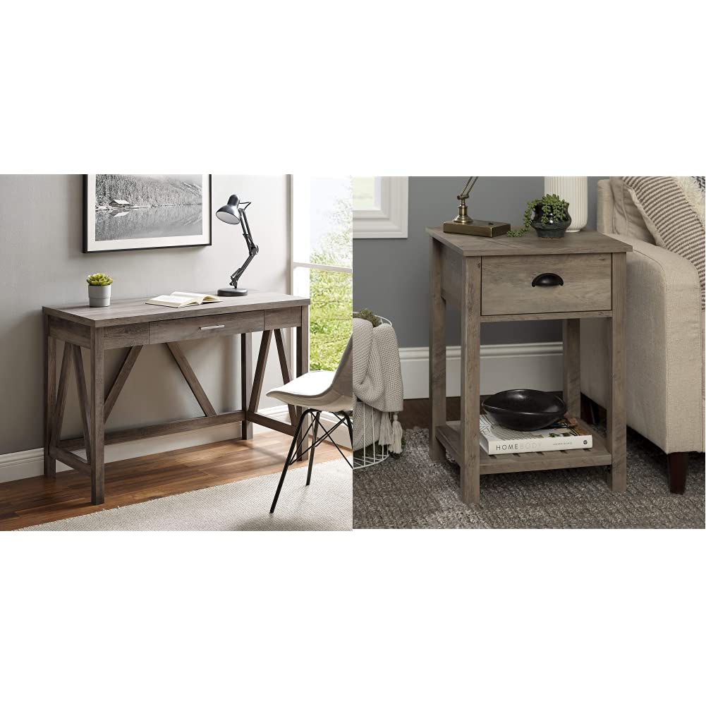 Walker Edison Rustic Farmhouse 46
