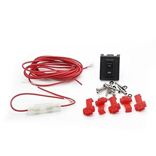 Universal Wiring Harness Kit with Switch for Cab Marker, Roof Top & Running Clearance Lights - Heavy Duty Truck Lighting Accessories for Semi Trucks, Trailers & Commercial Vehicles