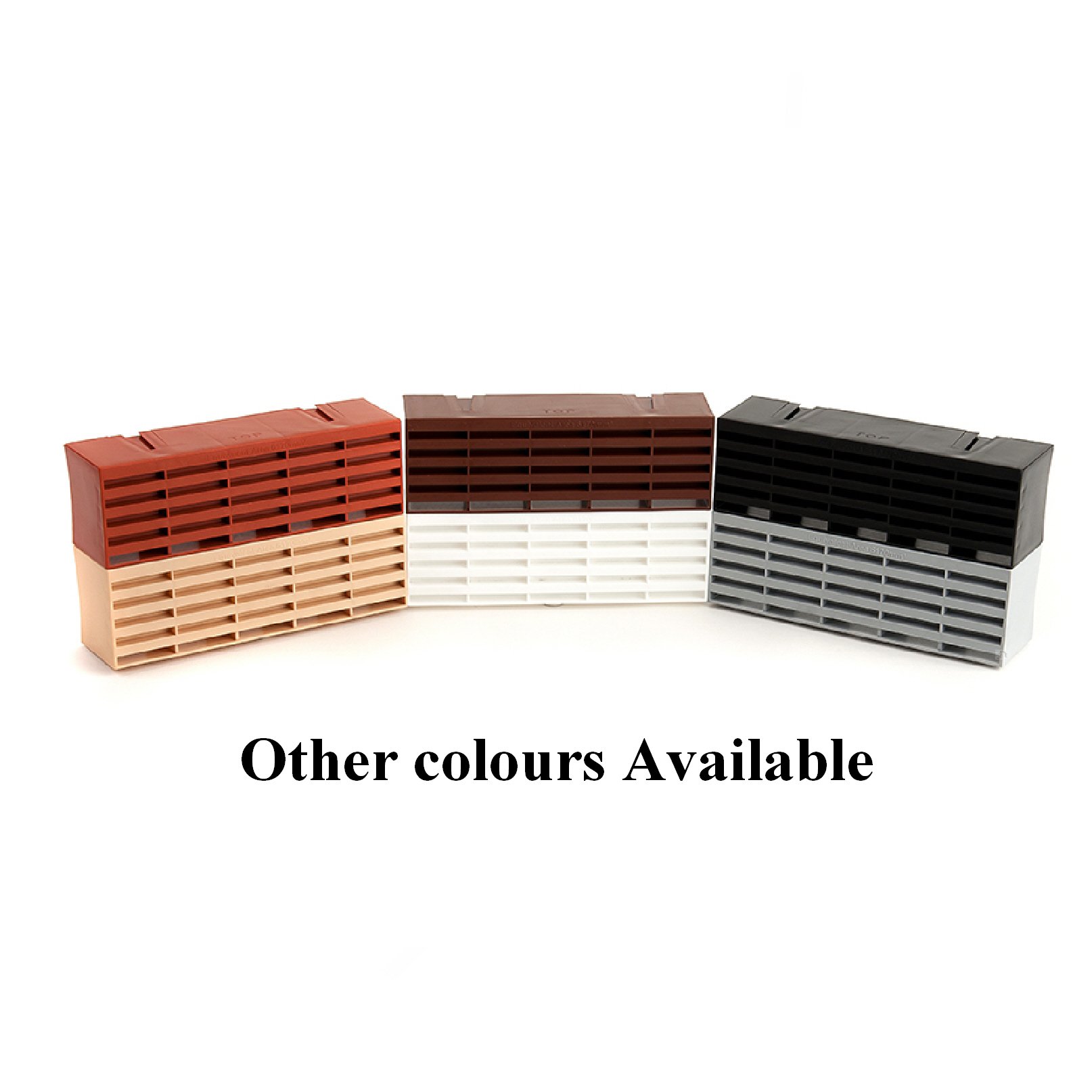 10 Pack Black Air Bricks Ventilation Grilles 9