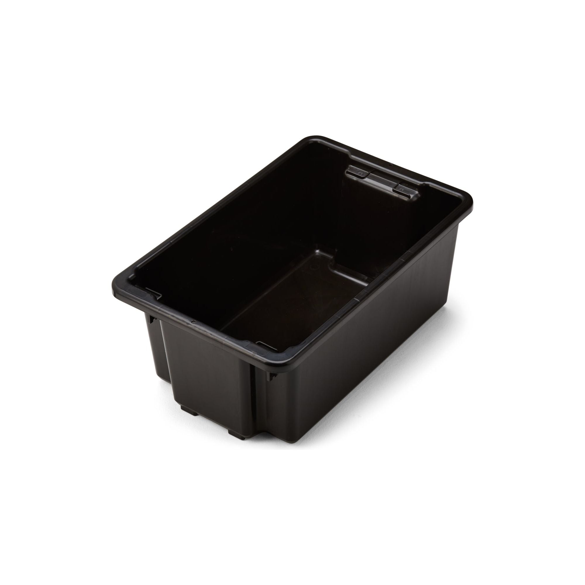 Viro Tub 52 - 52 Litre Stackable & Nestable Plastic Crate - Charcoal (Pack of 1) - Perfect for Storage, Moving & Organization in Home, Garage or Warehouse