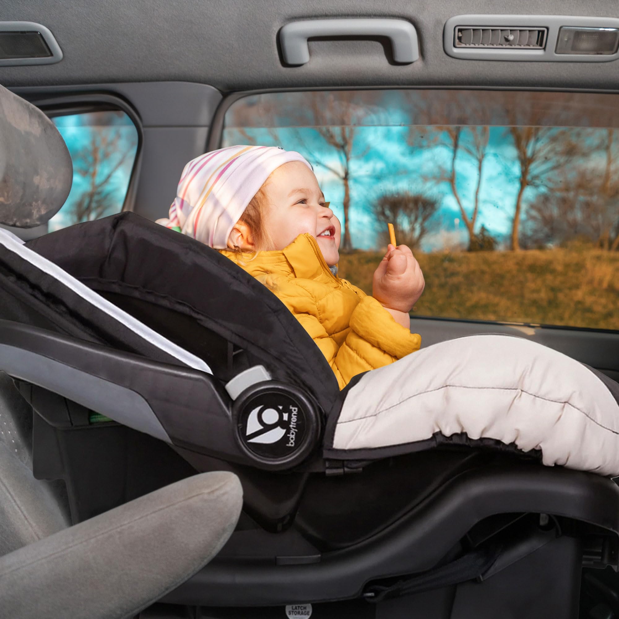 Baby Trend Double Stroller & 2 Car Seat Combo - 3 Piece Travel System for Twins or Siblings (Khaki) | Perfect for Shopping, Travel & Daily Walks with Infants & Toddlers