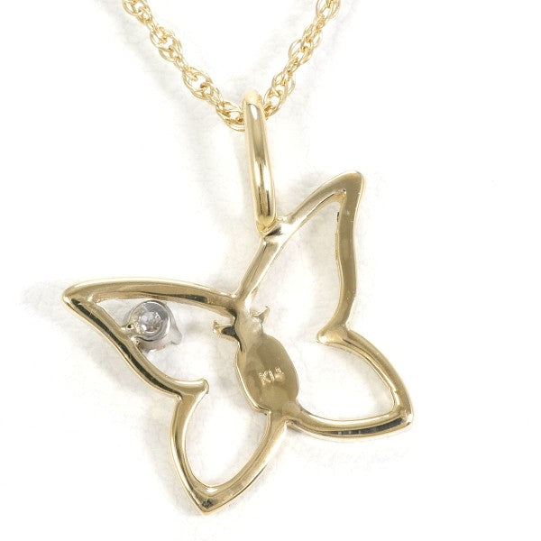 14K Yellow Gold Diamond Necklace for Women - Elegant & Dainty Jewelry Gift for Anniversary, Valentine's Day & Special Occasions