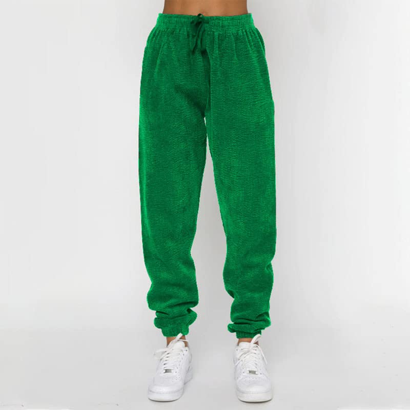 JASTIE Women's 2 Piece Corduroy Lounge Set - Soft Tracksuit with Pockets, Jogger Pants & Comfortable Sweatsuit for Home, Travel & Casual Outfits