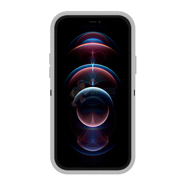iPhone 14 Pro Max Shockproof Defender Case - Light Grey | Heavy Duty Protection for Drops & Bumps | Perfect for Outdoor, Travel & Daily Use