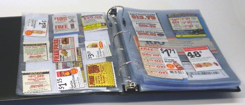 Hobbymaster Coupon Binder Pages - 50 Page Assortment with Bonus Sleeve | Premium Trading Card Protectors for Collectors & Organizers | Perfect for Baseball, Pokemon, and Magic The Gathering Card Storage