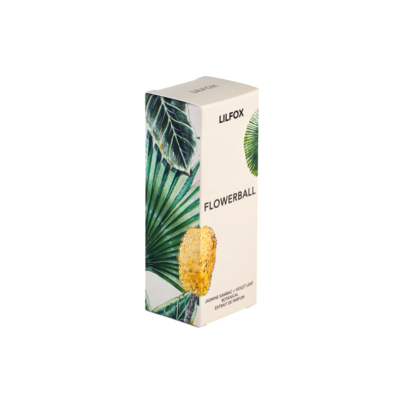 FLOWERBALL Jasmine Violet Leaf Perfume Oil - Long Lasting Natural Fragrance for Women, Romantic Date Night & Special Occasions